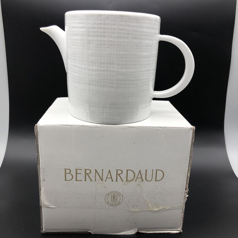 BERNARDAUD ORGANZA Pattern#5602 Item#4202 HOT BEVERAGE SERVER W/OUT COVER *READ